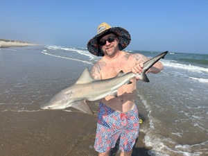 Angler: Allen T Crane | Catch date: 2025-12-20 | State: Texas | Species: Blacktip Shark | Length: 33.00 in