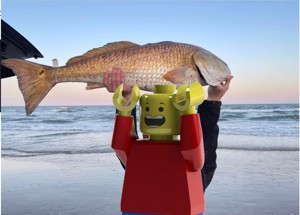 Angler: Lego Jimmy | Catch date: 2026-03-13 | State: Texas | Species: Red Drum (Redfish) | Length: 18.00 in